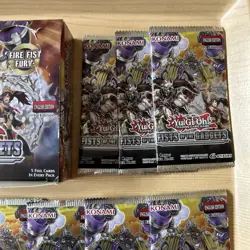 Yu-Gi-Oh! Original Fists of The Gadgets x14 1st Edition Booster Pkts. inc. Box - Image 3