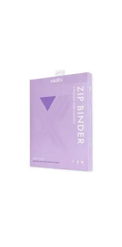 Vault X Just Purple 9-Pocket Exo-Tec Zip Binder - 360 Cards - New - Image 1