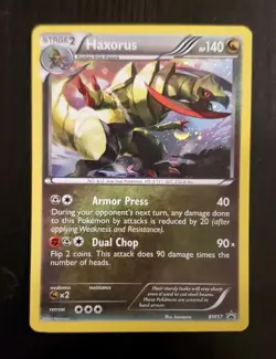 Haxorus Holo BW57 Black Star Promo Pokemon TCG Card - Image 1