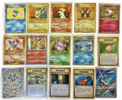 Lot of Mainly Vintage Japanese Pokemon Cards - Holo/Neo Destiny/Neo Genesis, NM - Image 1