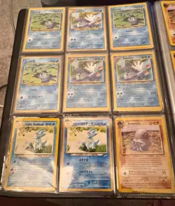 Pokemon Collection Vintage Binder - Lot 200+ Cards - ALL From Neo Sets - Image 1