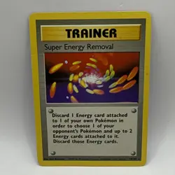 Super Energy Removal Trainer Card 79/102 - Pokemon - Wizards Of The Coast - HP - Image 1
