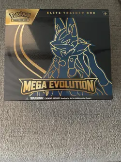 Pokemon Trading Card Game - Mega Evolution Elite Trainer Box (Lucario) - Sealed - Image 1