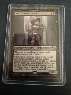 MTG Magic the Gathering Rev, Tithe Extractor (45/779) Foundations NM J25 - Image 3