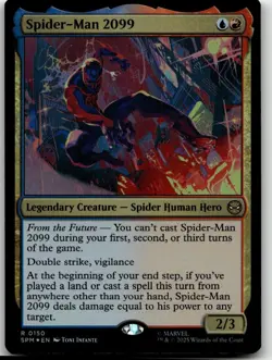 MTG: Spider-Man 2099 - Marvel's Spider-Man #150 R Foil NM - Image 1