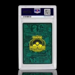 Pokemon FLYING PIKACHU V #006 2022 World Championships Ondrej Skubal PSA 9 - Image 2