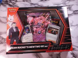 Pokemon TCG Team Rocket Mewtwo Ex Box and Tin - Image 2
