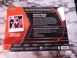 Pokemon TCG Team Rocket Mewtwo Ex Box and Tin - Image 3