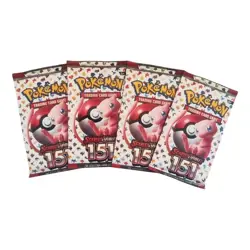 Scarlet & Violet 151 Booster Pack - 9x NEW English Factory Sealed Pokemon - Image 1