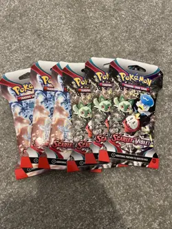 Pokemon Scarlet & Violet Twilight Masquerade Sleeved Booster Pack & 6 SCV base - Image 3