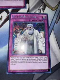 Solemn Scolding - NECH-EN079 - Secret Rare - Unlimited - NM Yu-Gi-Oh! - Image 4