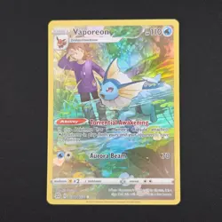 Pokemon TCG Card Vaporeon TG02/TG30 Brilliant Stars Trainer Gallery - NM - Image 1