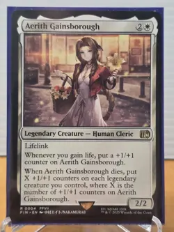 Aerith Gainsborough MTG Final Fantasy #0004 - Image 1