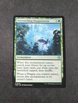 MTG - Encroaching Dragonstorm - Free P+P - Image 1