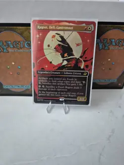 Ragost, Deft Gastronaut 0300 ~ **Foil Borderless** Rare M MTG Edge of Eternities - Image 1
