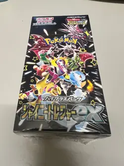 Japanese Pokemon Shiny Treasure ex Scarlet Violet Booster BOX Card Sealed Japan - Image 1