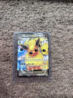 Pokemon TCG Flareon EX Full Art Ultra Rare Card RC28/RC32 Radiant Generations - Image 1