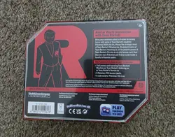 Pokemon TCG Destined Rivals Team Rocket Tin (Nidoking ex) Sealed - Image 3