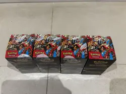 Pokemon TCG Mega Evolutions Booster Packs 4x18 Pack (3 Sealed, 1 Unsealed) - Image 2