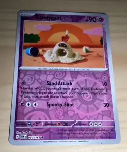 Sandygast 91/167 - Reverse Holo - Twilight Masquerade - Common - Read Desc. - Image 1