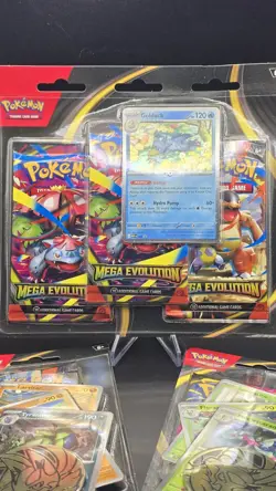 Pokemon Mega Evolutions 3 pack blister And 2x Single Blister Packs Lot Sealed💥⚡ - Image 2
