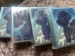 New Pokemon Silver Tempest Blue Vulpix 65x Card Sleeves - Image 1