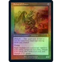 FOIL SCION OF DRACO (RETRO FRAME) Modern Horizons 2 Magic MTG MINT CARD - Image 1