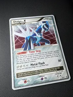 Dialga LV.X DP17 Diamond and Pearl Holo 2008 Pokemon Card Vlp - Image 2