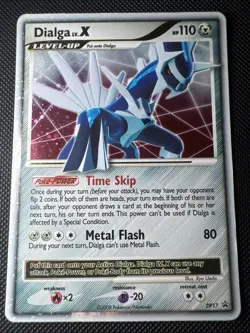 Dialga LV.X DP17 Diamond and Pearl Holo 2008 Pokemon Card Vlp - Image 3