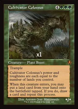MTG Retro Innistrad Remastered INR Cultivator Colossus MINT - Image 1