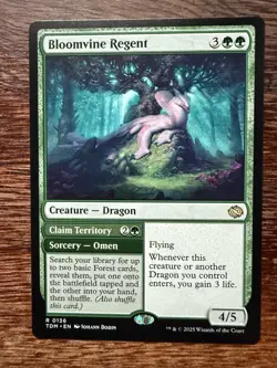 Bloomvine Regent - Tarkir Dragonstorm - Rare - NM (see pics) MTG - Image 1