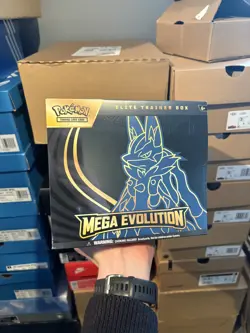 Pokemon TCG Mega Evolutions ‘Lucario’ ETB | BRAND NEW & SEALED 💨 | LIMITED 🔥 - Image 1
