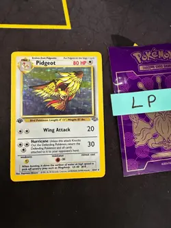 Pokemon TCG Pidgeot 8/64 Jungle Holo 1999 228 💎LP💎 - Image 1