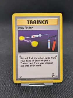 Pokemon Item Finder Base Set 2 103/130 Rare WOTC NM - Image 3