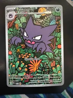 Haunter 027 Me: Mega Evolution Promo Holo Illustration Rare Pokemon NM - Image 1