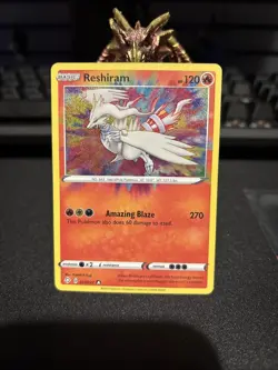 Pokemon Reshiram 017/072 SHINING FATES Amazing Rare Holo NM - Image 1