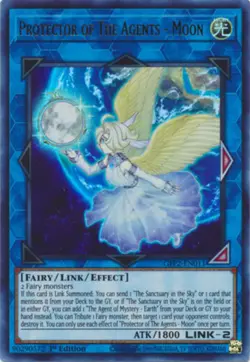 Yugioh! LP Protector of The Agents - Moon - GFP2-EN011 - Ultra Rare - 1st Editio - Image 1
