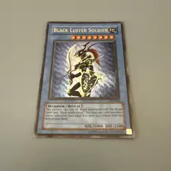 Black Luster Soldier SYE-024 Ultra Rare Unlimited LP Yugioh - Image 2