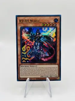 K9-04 Noroi DOOD-EN025 Ultra Rare Yugioh Tcg Doom Of Dimensions - Image 1