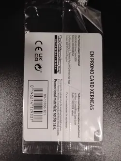 Xerneas 064/132 SEALED Pokemon Mega Evolution Stamped Promo Best Buy Holo Card - Image 2
