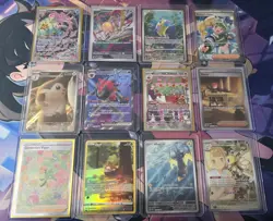 Pokemon tcg full art bundle 12 cards - Image 1