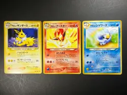 Light Jolteon Light Vaporeon Light Flareon Neo Destiny Pokemon Card Japanese - Image 1