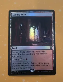 Luxury Suite 355/361 Rare FOIL Baldur's Gate Magic TCG Near Mint - Image 1