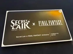 MTGSecret Lair x Final Fantasy English Grimoire FOIL Edition New Sealed - Image 1