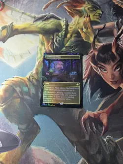 Gemstone Mine (Borderless) Foil 455 R Dominaria Remastered Near Mint - Image 1