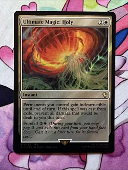 Ultimate Magic: Holy (Surge Foil) Commander: Final Fantasy Foil - Image 1
