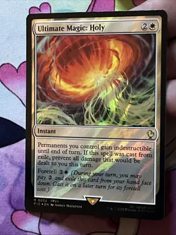 Ultimate Magic: Holy (Surge Foil) Commander: Final Fantasy Foil - Image 2