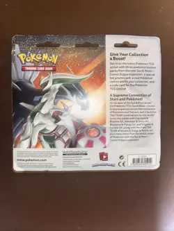 pokemon cosmic eclipse 3 pack blister. DAMAGED READ DESC - Image 5