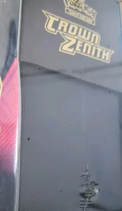 Pokemon TCG CROWN ZENITH ETB 2023 Elite Trainer Box - Sealed Brand New With Tear - Image 3