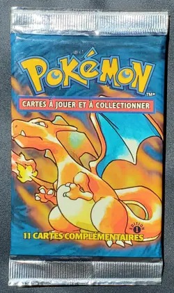 Booster Pokemon Dracaufeu Set de Base Edition 1 - VIDE - FR - Image 1